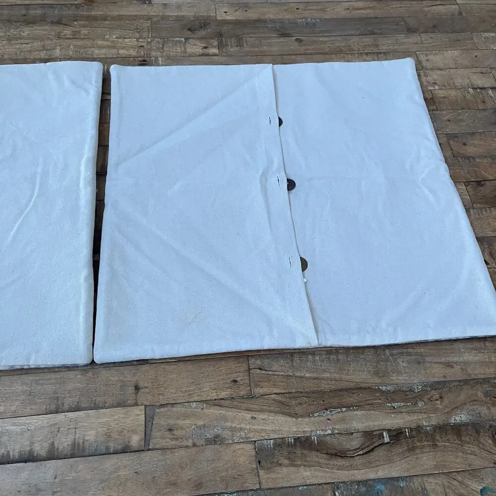 2 West Elm Square Wool Pillow Covers 19